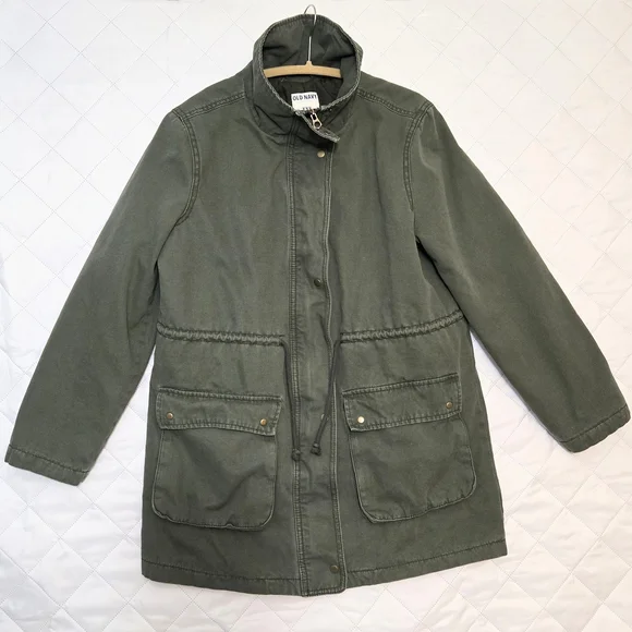 Old Navy Jackets Coats Old Navy Quilted Utility Jacket Sz M